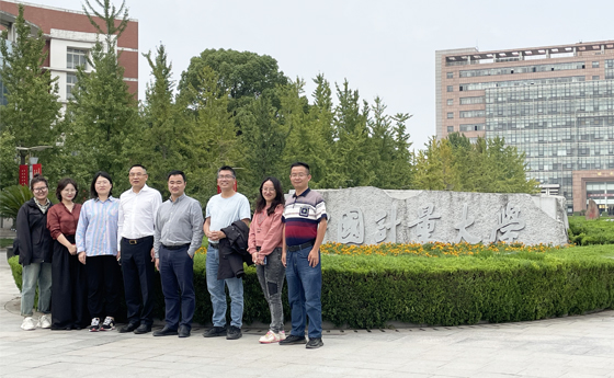 2023年10月10日，公司总经理带队拜访中国计量大学